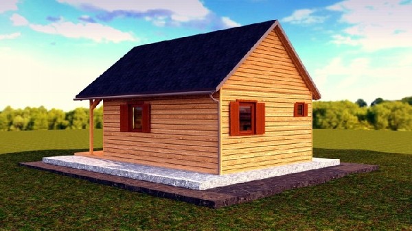 Domek Drewniany Letniskowy Całoroczny 4m/5m 20mm 3